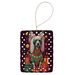 Chinese Crested Holiday Christmas Porcelain Ornament Christmas Tree Hanging Decorations For Home Christmas Holiday, Rectangle, Gift, Multicolor_maomaolike.com