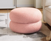 Cream Style Small Household Internet Famous Footstep Living Room Low Sofa, Lamb Velvet Seat Cushion, Shoe Changing_maomaolike.com