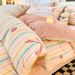 Wholesale Princess Style Pastoral Small Floral Milk Four-Piece Winter Double-Sided Warm French Velvet 4-Piece Set_maomaolike.com