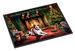 Beagle Cozy Christmas Doormat Front Door Mat Indoor Outdoor Rugs For Entryway, Non Slip Washable Low Pile, 24H X 36W_maomaolike.com