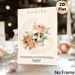 Hamlet Themed Painting Poster, Soft Watercolor Skull & Floral Decorative Poster, With Classic Literary Quotes, Ideal For Home Study And_maomaolike.com