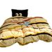 Wholesale INS Style Mixed Big Eyes Striped Milk Velvet Autumn Winter Coral Fleece Warm Flannel Four-Piece Set_maomaolike.com