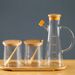 Kitchen Seasoning Box Set Household Combination Vinegar Soy Sauce Pot Glass Leak-Proof Condiment Bottle Chili Chicken_maomaolike.com