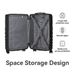 Luggage Sets ABS Hardshell 3pcs Luggage, Lightweight Durable Suitcase Sets Spinner Wheels Suitcase With TSA Lock 20''24''28'' Available(Dark Green)_maomaolike.com