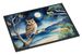 Owl Perched In Coastal Tree Doormat Front Door Mat Indoor Outdoor Rugs For Entryway, Non Slip Washable Low Pile, 24H X 36W_maomaolike.com