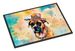 Boxer Hippie Dawg Doormat Front Door Mat Indoor Outdoor Rugs For Entryway, Non Slip Washable Low Pile, 24H X 36W_maomaolike.com