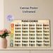 Piano Chords Painting Poster, Vintage Colorful Piano Chord Chart Poster, Clear Chord Reference To Aid Piano Learning, Ideal For Music Studio And_maomaolike.com