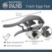 Chicken Egg Separator Tool - Stainless Steel Hand-Held Yolk Remover Tool - Eggshell Cutter Kitchen Gadget_maomaolike.com
