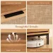 Boho Style Shoe Cabinet Cabinet With 4 Flip Drawers & Open Shelves, Freestanding Shoe Organizer For Entryway_maomaolike.com
