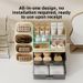 Cosmetic Desktop Storage Box Household Dressing Table Large Capacity Pen Holder Makeup Brush Lipstick Eyeshadow Powder Puff Storage Rack Home Decor_maomaolike.com