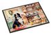 Bernese Mountain Dog Christmas Cookies Doormat Front Door Mat Indoor Outdoor Rugs For Entryway, Non Slip Washable Low Pile, 24H X 36W_maomaolike.com