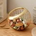 Cross-Border Iron Art Capsule Basket Desktop Decoration Coffee Table Snacks Dried Fruit Candy Storage_maomaolike.com