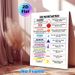 German Parts Of Speech Painting Poster, Clear Color-coded Educational Infographic Poster, Practical German Grammar Learning Aid, Suitable For Language_maomaolike.com