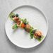 Ceramic Japanese Style Dish Creative White Salad Light Luxury Stone Pattern Western Steak Tableware Plate Restaurant_maomaolike.com