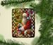 Shih Tzu And Santa Claus Porcelain Ornament Christmas Tree Hanging Decorations For Home Christmas Holiday, Rectangle, Gift, Multicolor_maomaolike.com
