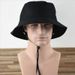 Hot Sale Men Large Fisherman Pure Cotton Sun Cap Male Bucket Big Head Man Plus Size Boonie Hat 57-60cm 60-62cm 62-64cm_maomaolike.com
