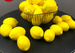 Factory Direct Sale Artificial Fake Yellow Lemon Fruit Model Foam Styrofoam Material Photography Prop Decoration_maomaolike.com