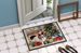 Cavalier Spaniel Cozy Christmas Doormat Front Door Mat Indoor Outdoor Rugs For Entryway, Non Slip Washable Low Pile, 24H X 36W_maomaolike.com
