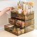 High-end Cosmetic Storage Box Vanity Organizer Shelf For Skincare Products, Lipsticks, Masks, Lotions, And Makeup Boxes_maomaolike.com