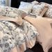 Wholesale Pastoral Style Pure Four-Piece For Naked Sleep, Satin Wedding Celebration, Digital Print, 100% Cotton, Long-Staple Cotto_maomaolike.com