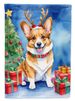 Corgi Christmas Reindeer Garden Flag Mailbox Flag Decorative Yard Flag Banner Outside Patio Artwork Yard Flower Beds, Garden Size, Multicolor_maomaolike.com