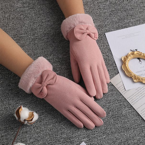 Winter warm women's outdoor windproof and water-repellent driving and riding can touch the screen plus velvet thickening_maomaolike.com