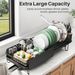 Large Expandable Dish Drying Rack For Kitchen Counter, 19.3-29.4 In, Black_maomaolike.com