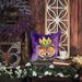 Chow Chow King Of Mardi Gras Throw Pillow Machine Washable, Indoor Outdoor Decorative Pillow For Couch, Bed Or Patio, 18Hx18W_maomaolike.com