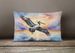 Birds, Birds, Birds Throw Pillow Throw Pillow For Indoor Couch Bed Outdoor Patio Washable, Pelican Fyling At Sunrise 7508,12Hx16W_maomaolike.com
