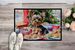 Yorkshire Terrier Yorkie Christmas Cookies Doormat Front Door Mat Indoor Outdoor Rugs For Entryway, Non Slip Washable Low Pile, 24H X 36W_maomaolike.com