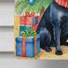 Schipperke Christmas Reindeer House Flag Large Porch Sleeve Pole Decorative Outside Yard Banner Artwork Wall Hanging, Polyester, House Size, Multicolor_maomaolike.com