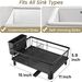 SNTD Dish Drying Rack For Small Kitchen Counter, 11" W X 15" L, Black_maomaolike.com