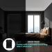 Blackout Curtains With Ruler And Tape Portable Window Curtain Black Oxford Cloth No Drill Window Shades Cuttable Temporary Black Out Shades For Home Indoor Bedroom Livingroom_maomaolike.com