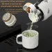 Portable Stainless Steel Gardenia Thermos Cup With Tea Drain Large-capacity Sport Kettle Making Tea,Great For Outdoor_maomaolike.com