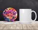 Colorful Orchids Large Sandstone Coasters Pack Of 4 Absorbent Round Coasters Decor Gifts For Men Or Women, 4 In, Multicolor_maomaolike.com