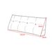 SOGA 2X 180cm Blue Triangular Wedge Bed Pillow Headboard_maomaolike.com