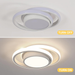 LED Lights 32W Stepless Dimming Wall Switch Modern Design Ceiling Lighting Fixtur, For Hallway Balcony Bedroom Corridor_maomaolike.com