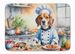Beagle The Chef Memory Foam Kitchen Mat Machine Washable Anti-Fatigue Mat Cushion Comfort Bath Mat Or Kitchen Rug_maomaolike.com