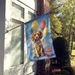 Cockapoo Happy Birthday House Flag Large Porch Sleeve Pole Decorative Outside Yard Banner Artwork Wall Hanging, Polyester, House Size, Multicolor_maomaolike.com