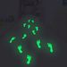 YY543 Glow-in-the-Dark Foot Luminous Floor Living Room Bedroom Corridor Decorative Wall Stickers_maomaolike.com