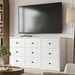 9 Drawer Dresser For Bedroom, Storage Cabinet With Metal Handles, Modern Closet Of Drawers For Living Room_maomaolike.com