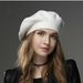 Hot Sale YLWHJJ new Women's Fashion Solid Color Wool Knitted Berets With Rhinestones Ladies French Artist Beanie Beret Hat_maomaolike.com