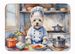 Westie The Chef Memory Foam Kitchen Mat Machine Washable Anti-Fatigue Mat Cushion Comfort Bath Mat Or Kitchen Rug_maomaolike.com