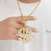 The 2025 New 2PCS Hip-hop Style Declaration Card Spades Heart Necklace Suitable For Both Men And Women To Wear. It Is A_maomaolike.com