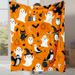 Digital Printed Flannel Halloween Blanket_maomaolike.com