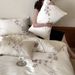 Cool Quilt Cover New Chinese-style Embroidered 100-thread Count Lenzing Tencel Four-piece Set, Summer Cool-touch Ice_maomaolike.com