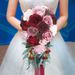 Festive & Party Supplies Simulation Teardrop Shaped Bride's Bouquet Wedding Photo Props Wedding Bouquet_maomaolike.com