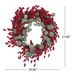 29" Artificial Christmas Wreath With Eucalyptus & Berries,Decorations For Everyday Farmhouse Window Outdoor/Indoor_maomaolike.com