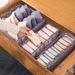 6/7/9/11 Grids Mesh Foldable Drawer Organizer Stackable Underwear Closet Storage Box
_maomaolike.com