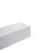 Floating Shelves 17.72" Wall Mounted Wood Shelves For Bathroom, Bedroom, Living Room, Kitchen, Hanging Shelf For Books/Storage/Decor With Invisible Brackets, White_maomaolike.com